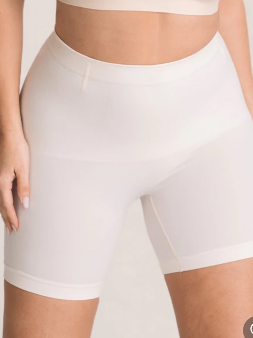 Shapermint All Day Every Day Mid-waisted Shaper Shorts Sz M/L Chai